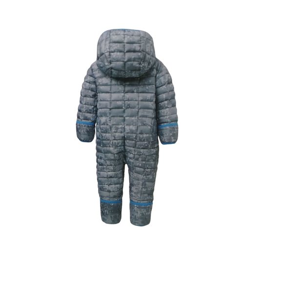 NWT Snozu Infant's Snowsuit Size 3/6M Grey Color Zipper Closure Outerwear Jacket - Picture 2 of 11
